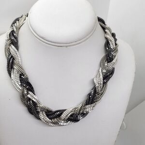 New York And Co Braided Chain Necklace Chunky‎